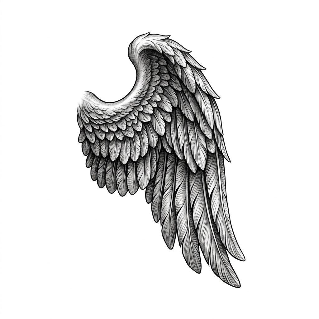 idée tatouage cou cou ange mythologique
