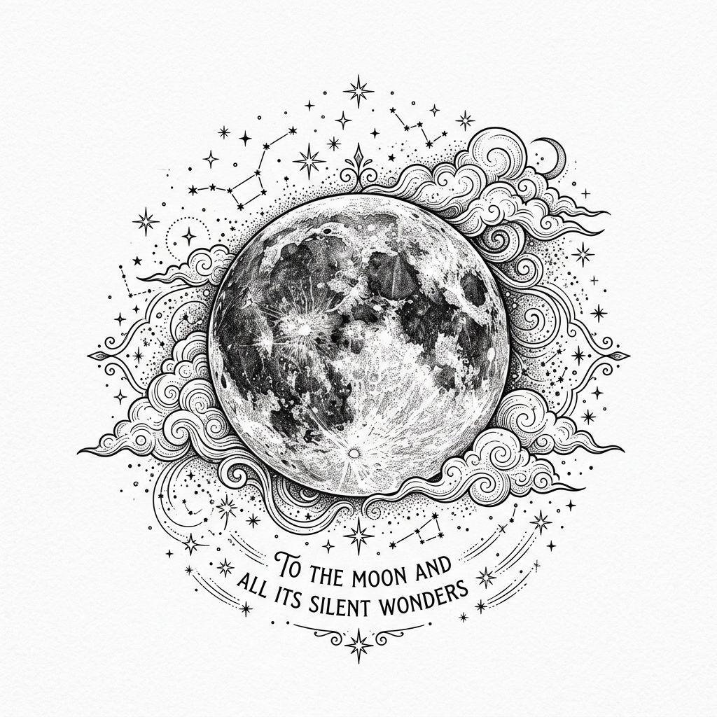 mond-tattoo königin der nacht premium