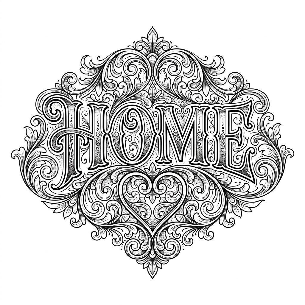 idée tatouage phrase phrase ornementale