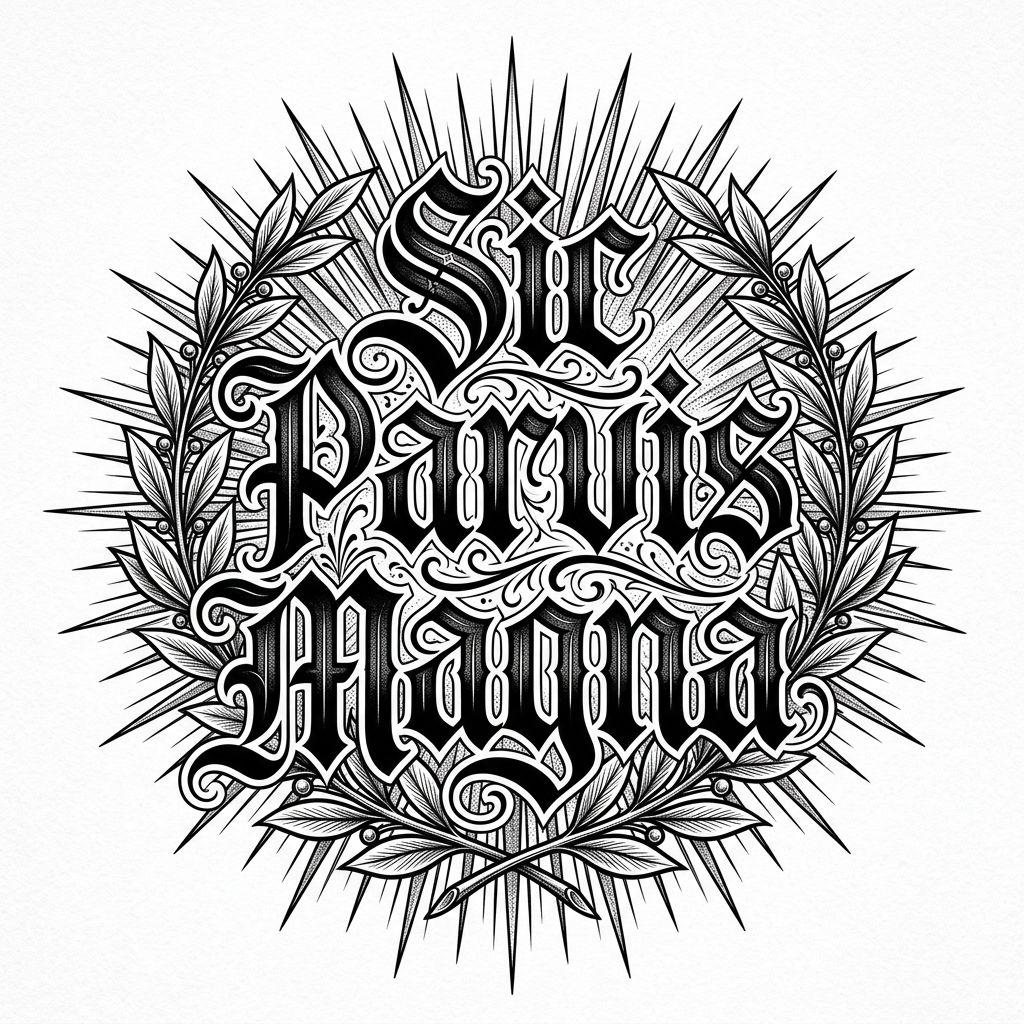 idée tatouage phrase phrase premium artistique