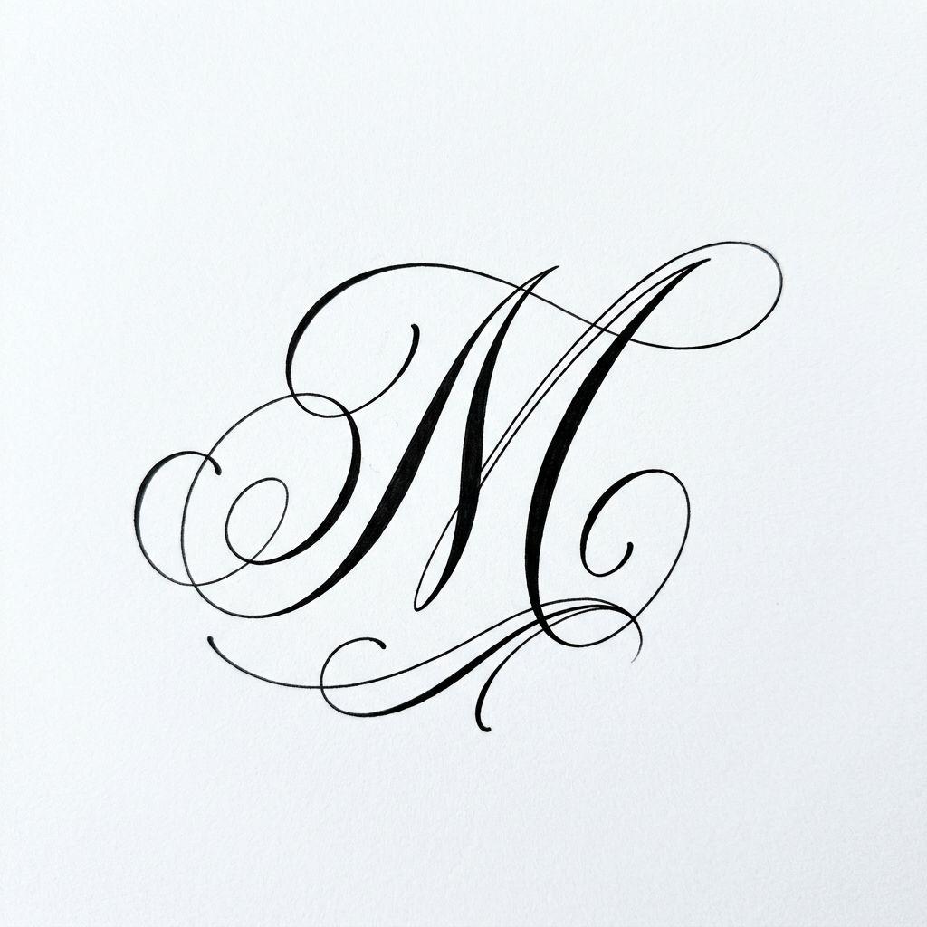 fuß-tattoo initiale als lettering