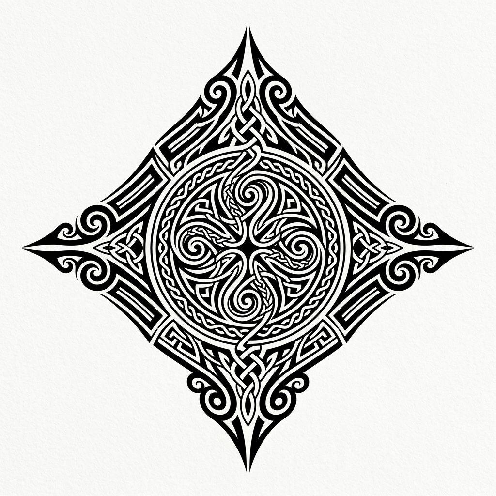 tribal-tattoo keltisches tribal