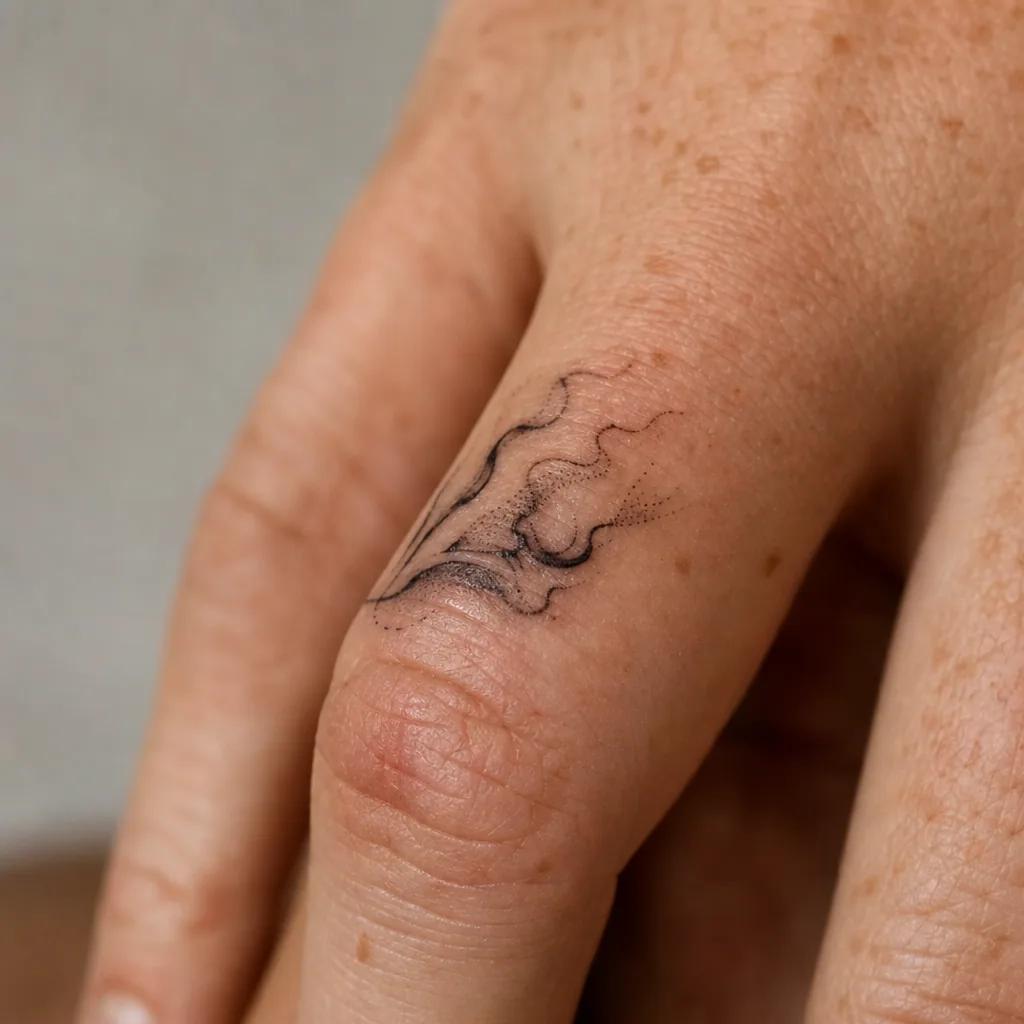 finger-tattoo patchwork mikro-symbole