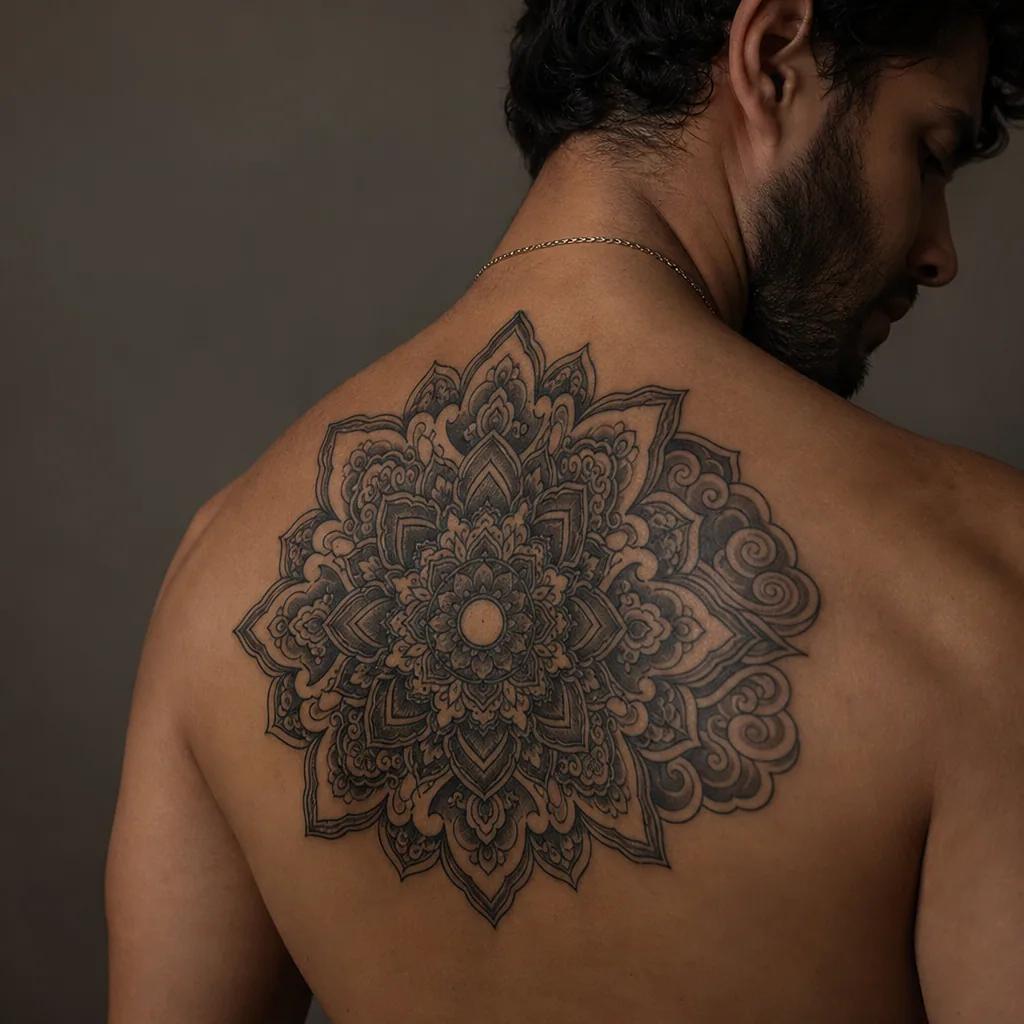 mandala-tattoo japanisches mandala