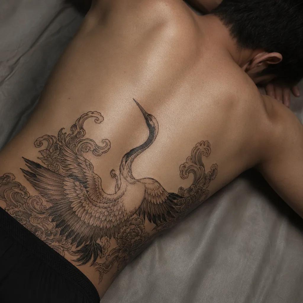 mann-tattoo ornamentaler totenkopf