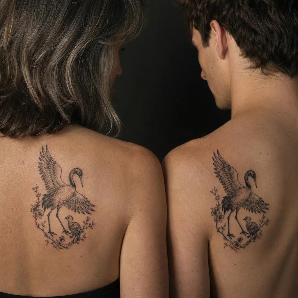 Idée tatouage mère et fils