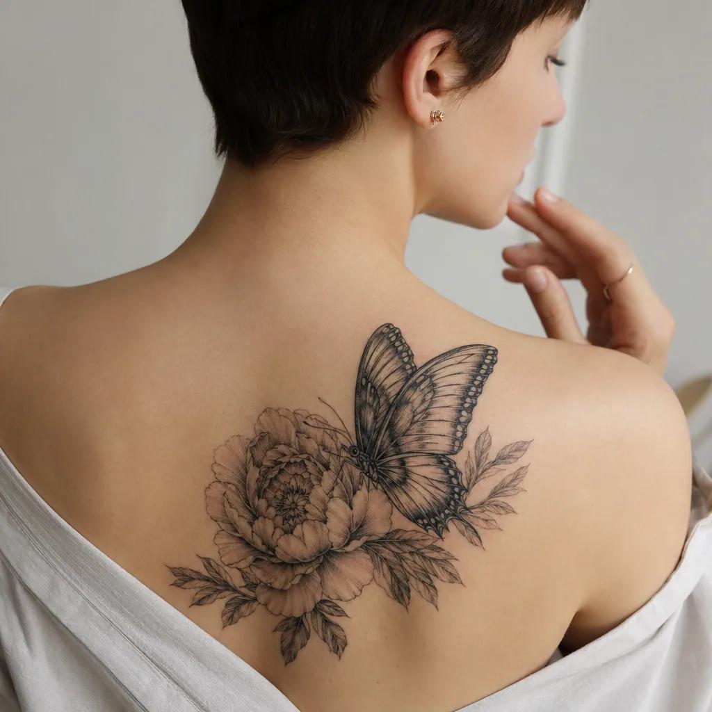Idée tatouage papillon