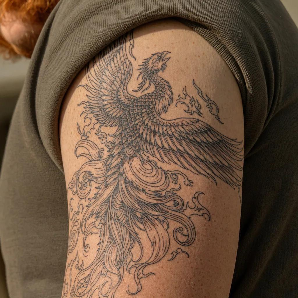 phoenix-tattoo phoenix japanese irezumi