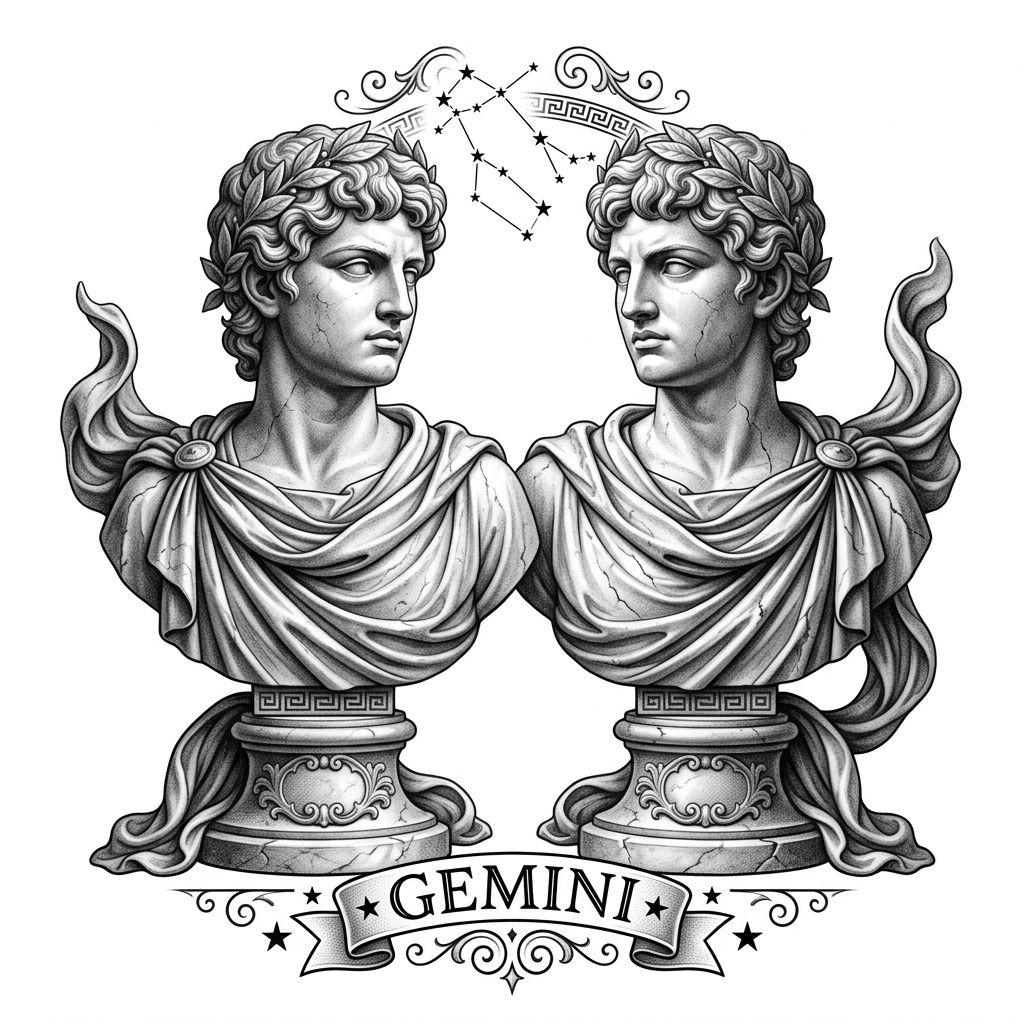 beste freundin-tattoo zwillinge mythologisch