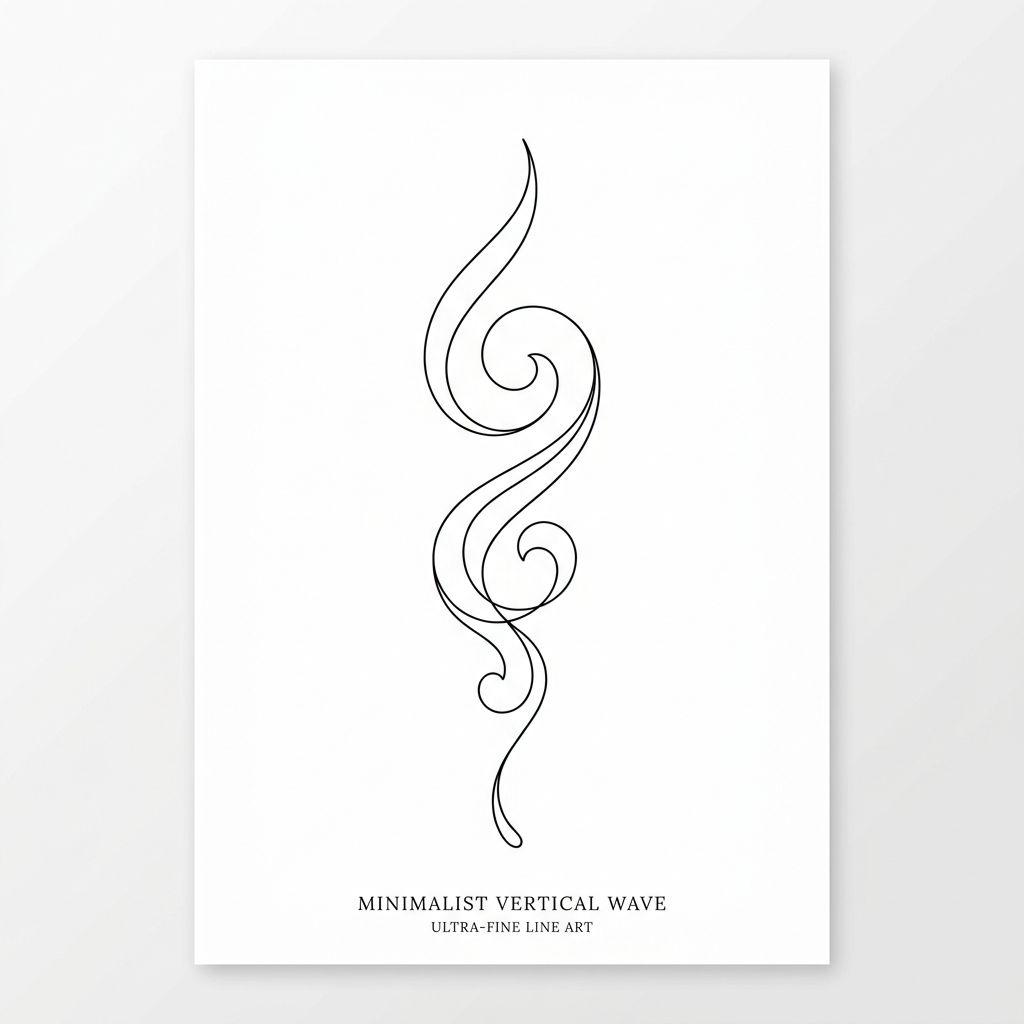 arm-tattoo minimalistische welle