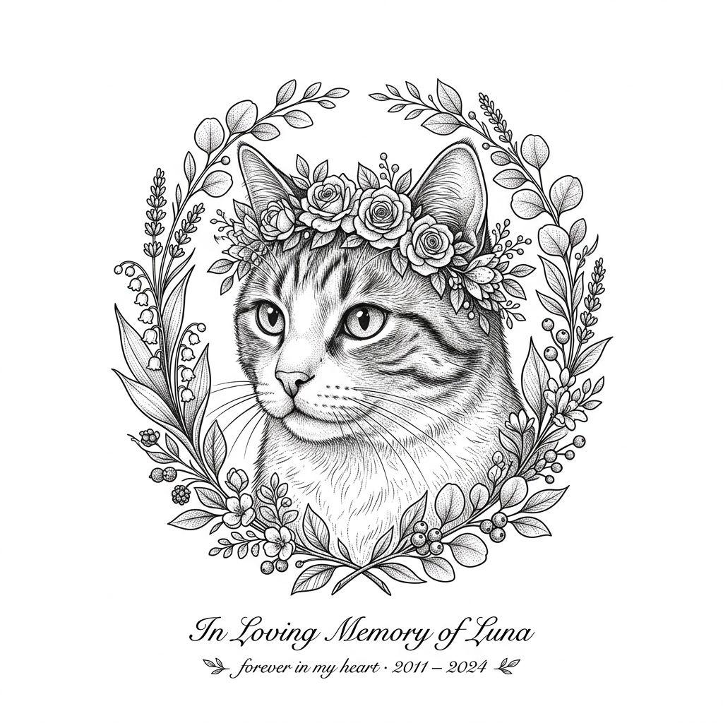katze-tattoo ewiger begleiter premium