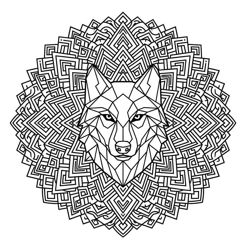 mandala-tattoo mandala mit tier-totem