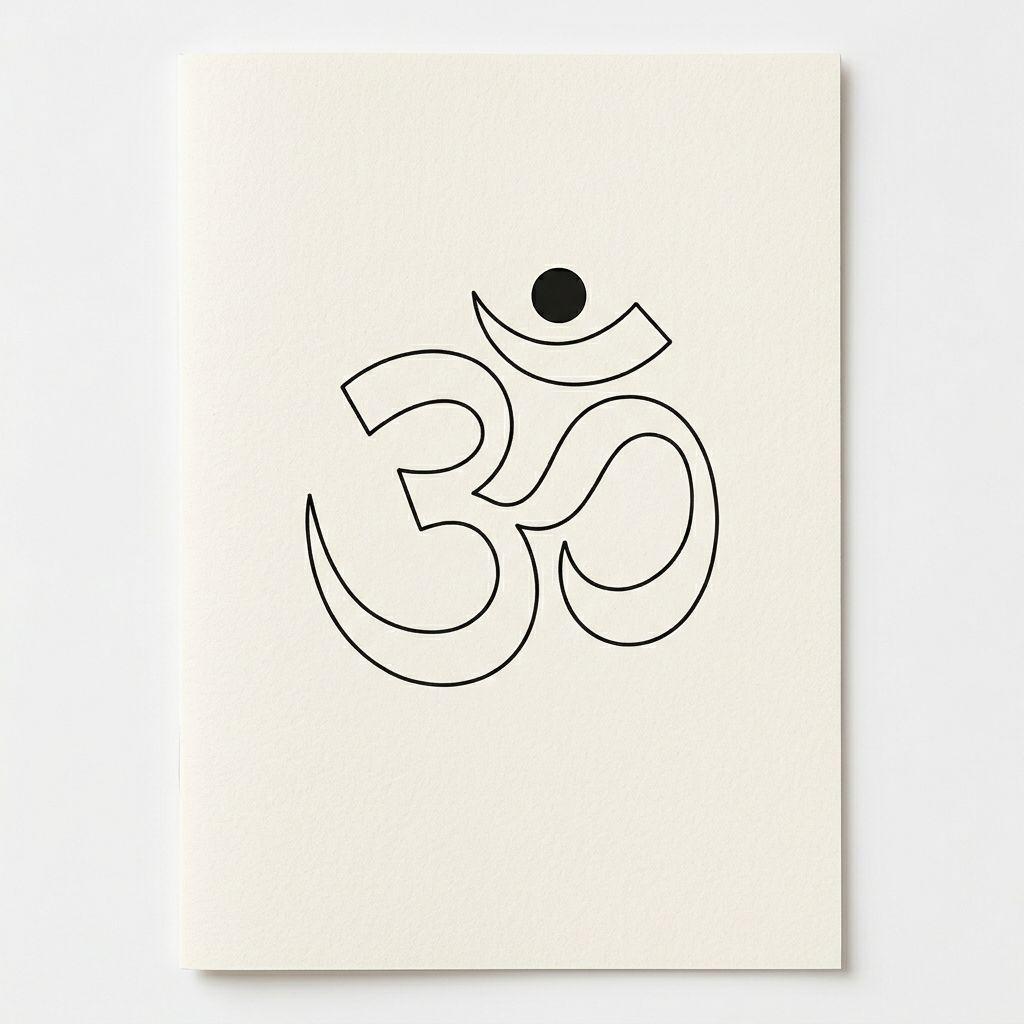 nacken-tattoo spirituelles om
