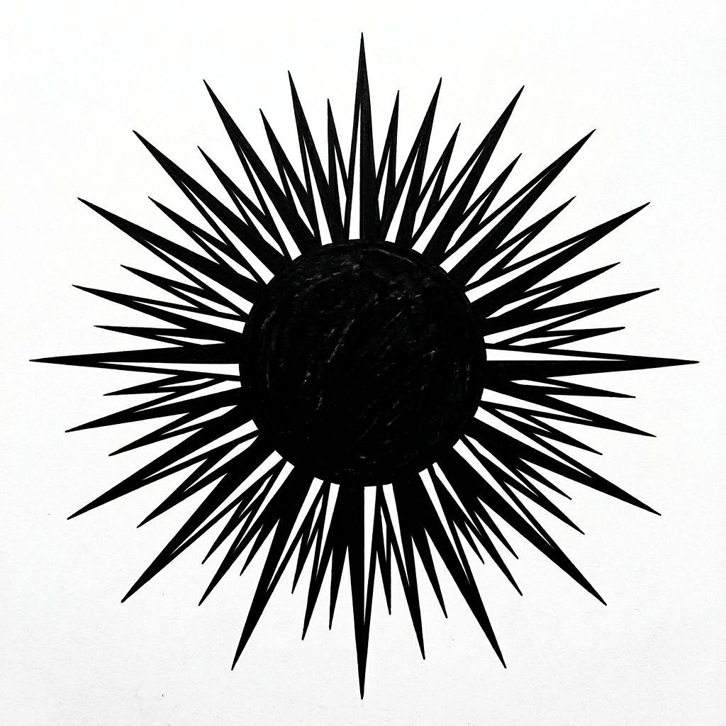sonne-tattoo sonne blackwork