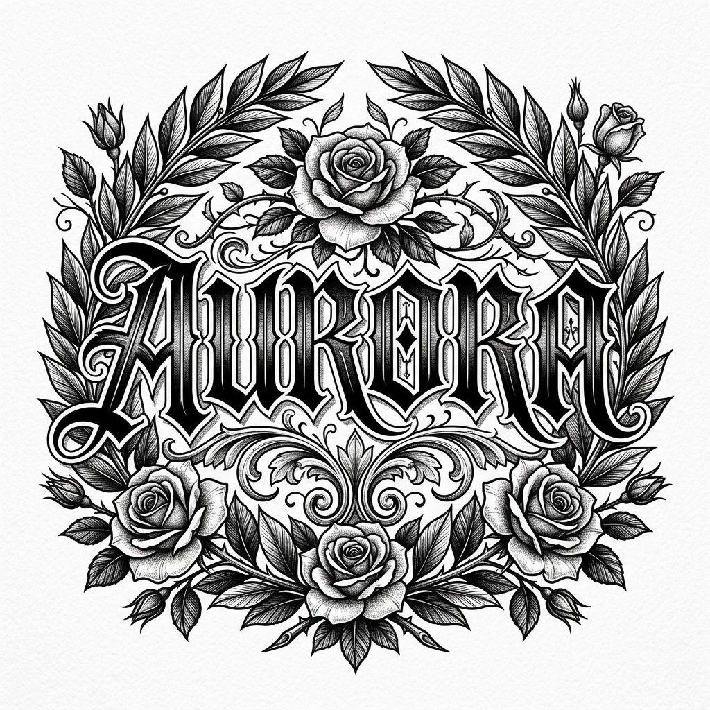 vorname-tattoo vorname premium künstlerisch