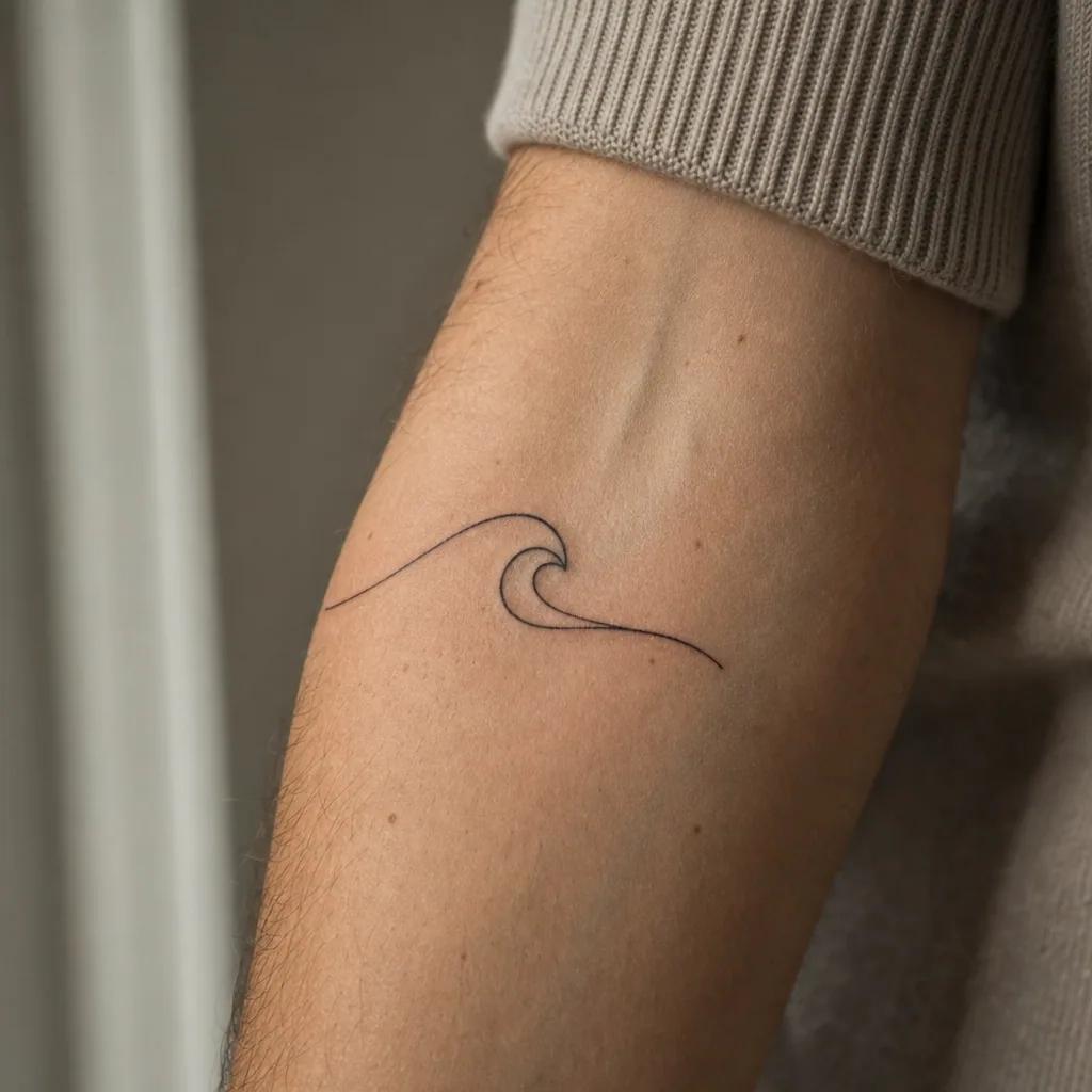 idée tatouage flash flash single-line minimaliste