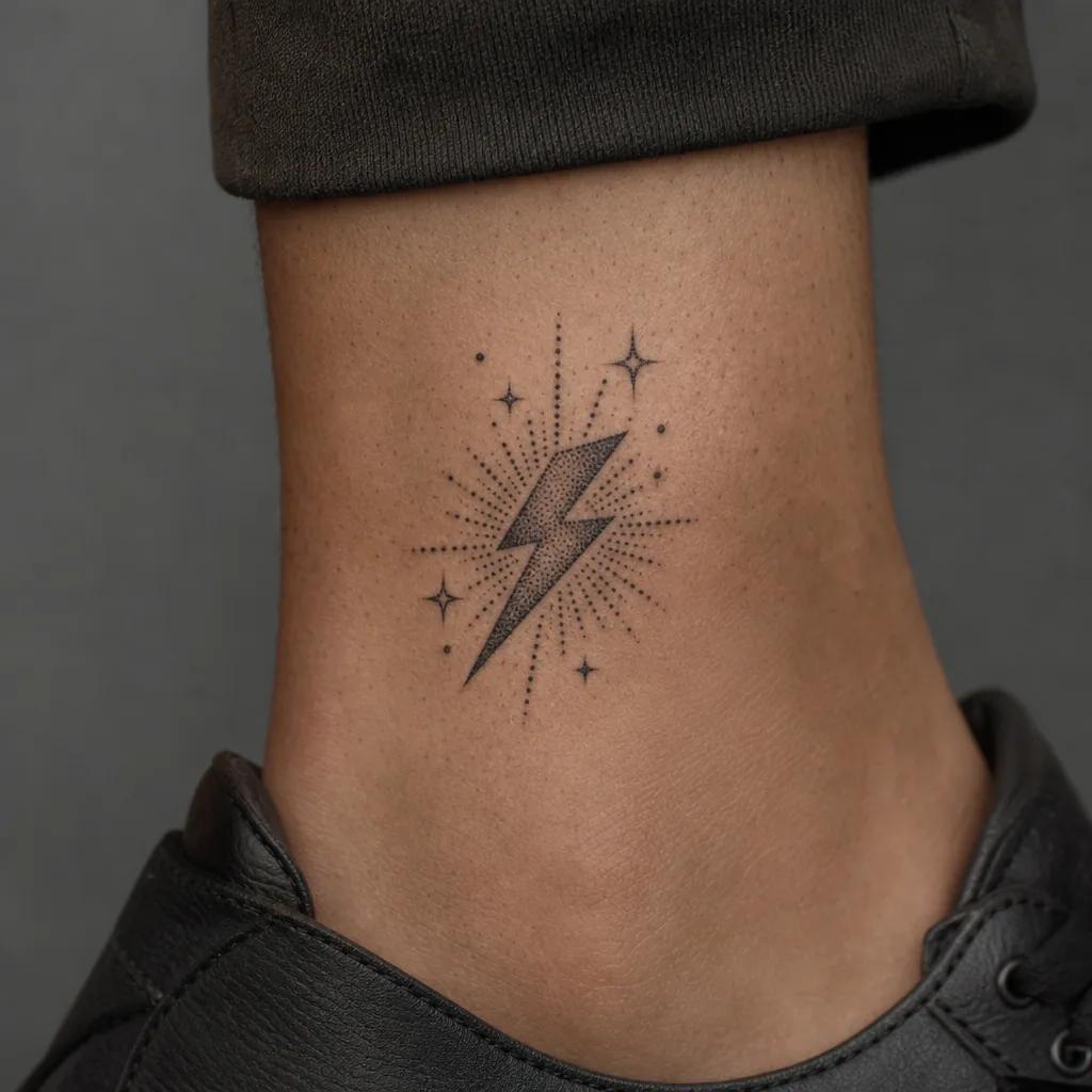 idée tatouage flash flash dotwork pointillé