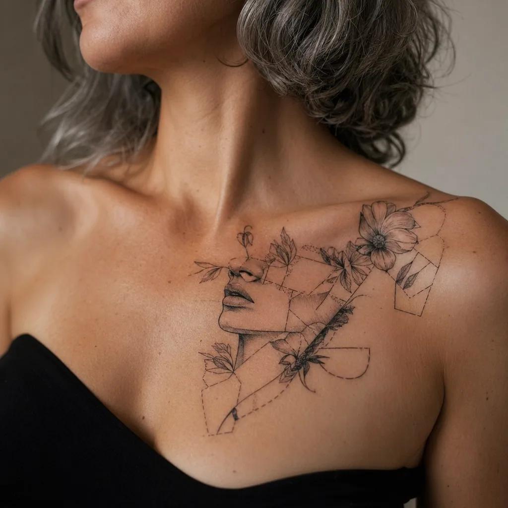 frau-tattoo femininer flash-patchwork