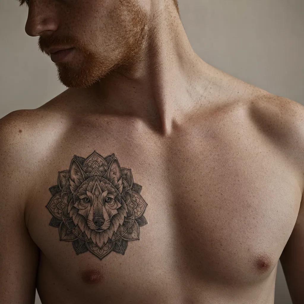 hund-tattoo japanischer hund