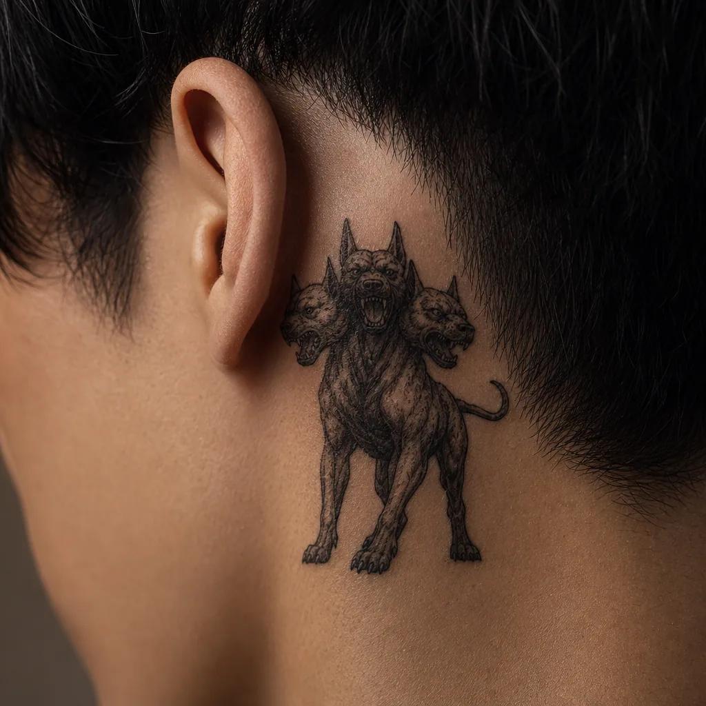hund-tattoo hund mandala