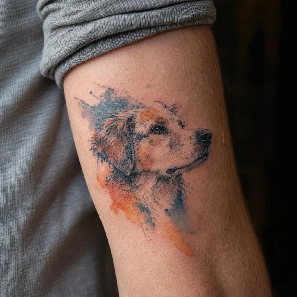 hund-tattoo hunde flash patchwork