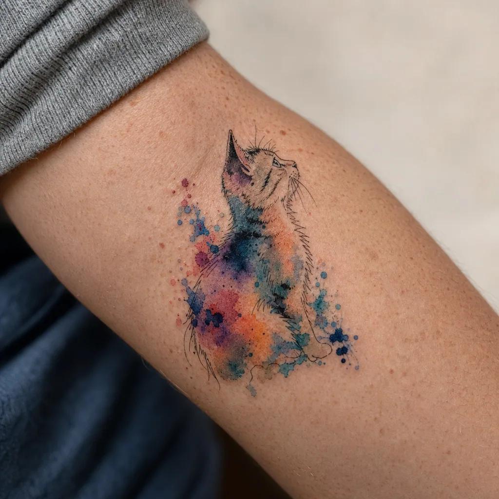 katze-tattoo vintage-katzen-patchwork