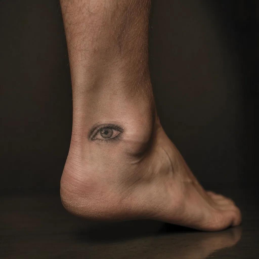 knöchel-tattoo blackwork symbol