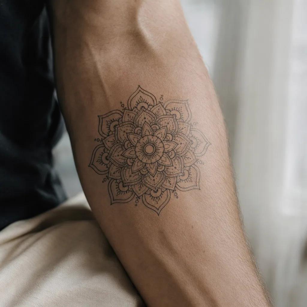 mandala-Tattoo-Idee