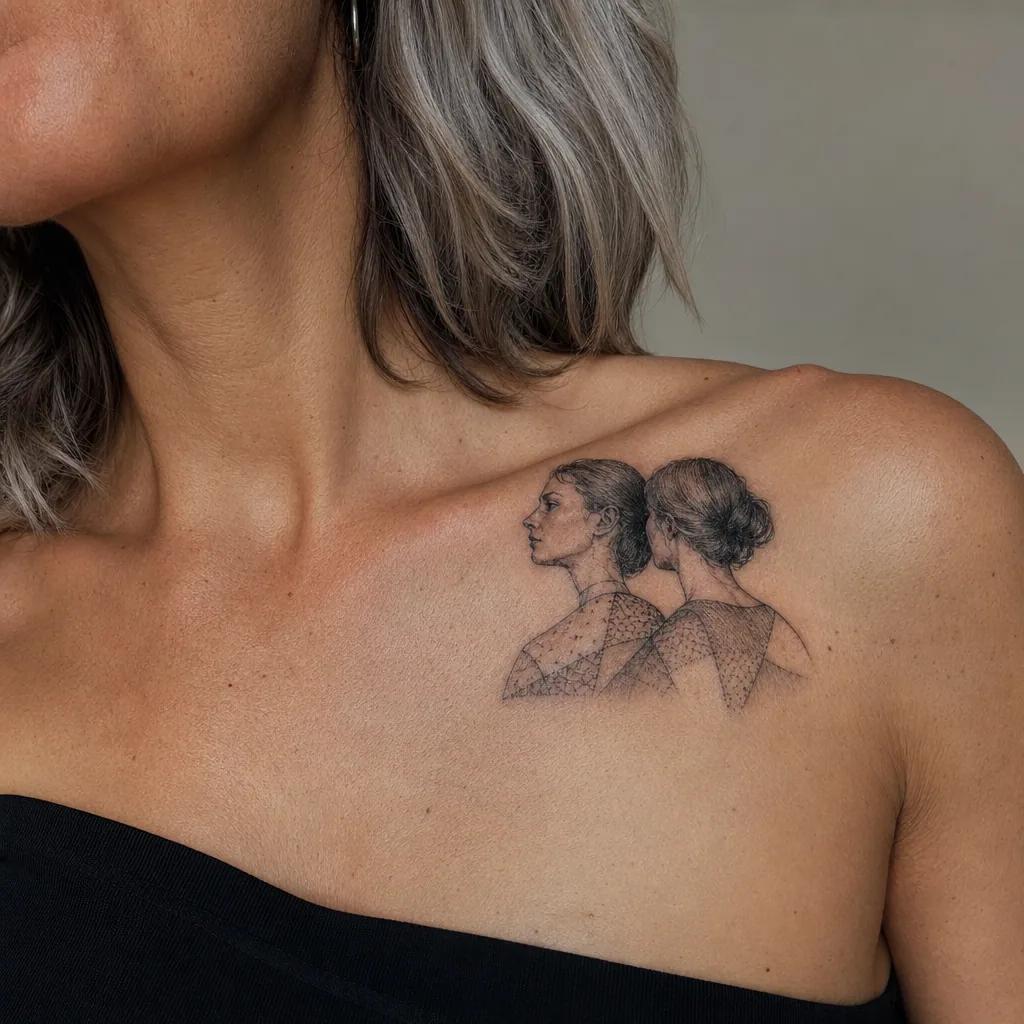 schwester-tattoo patchwork best sisters