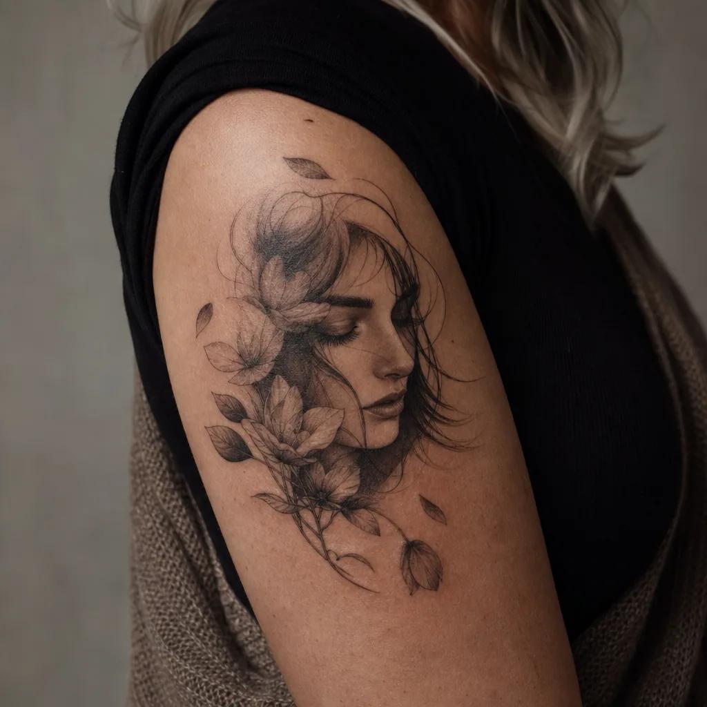 trauer-Tattoo-Idee