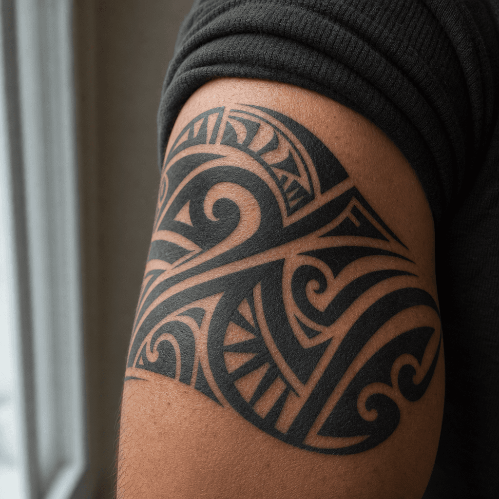 tribal-tattoo klassisch polynesisch