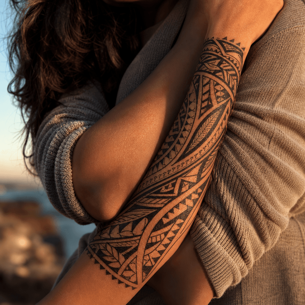 tribal-tattoo klassisch polynesisch