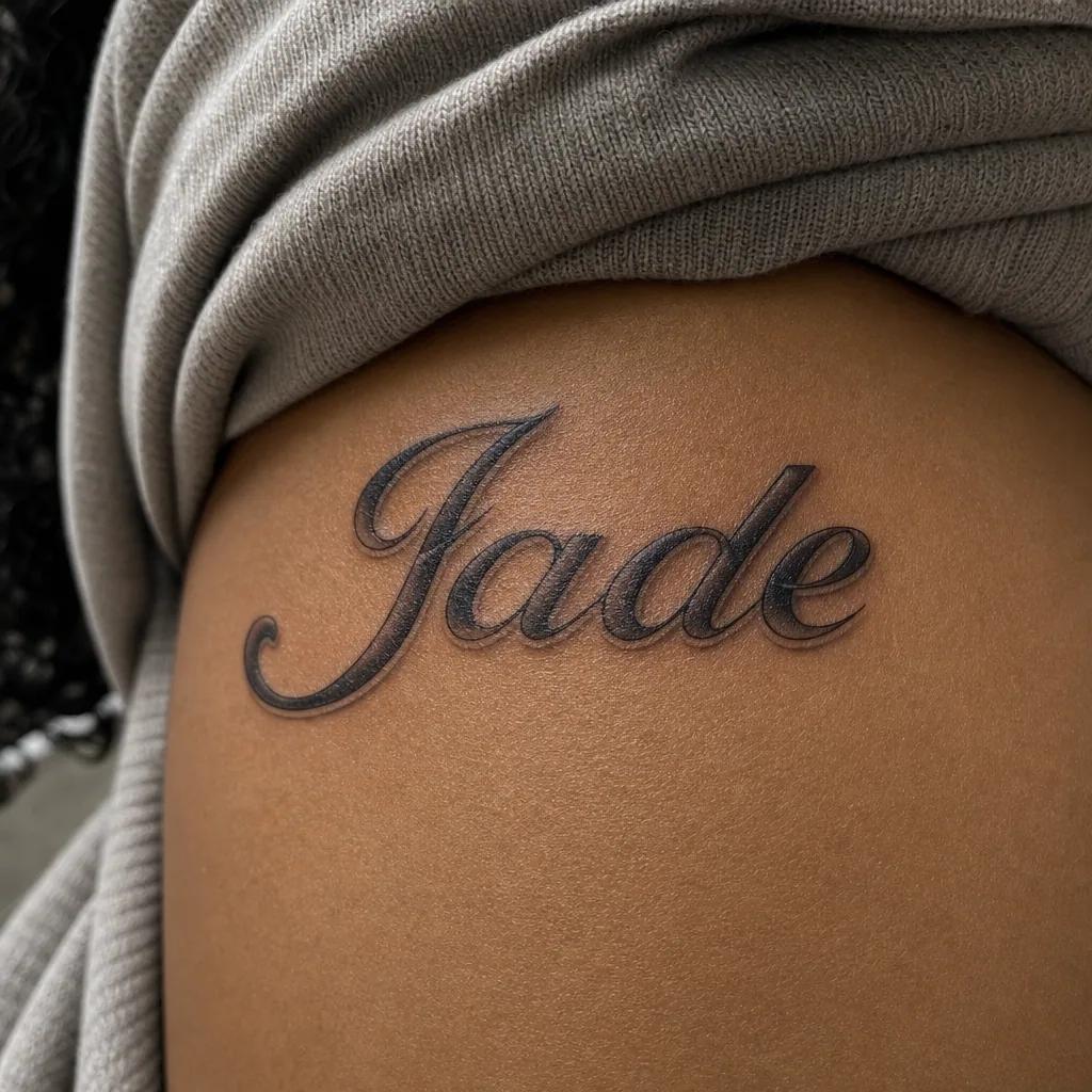vorname-tattoo vorname geometrisch