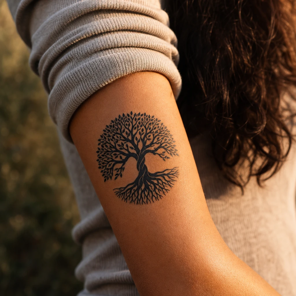 Arbre de vie blackwork