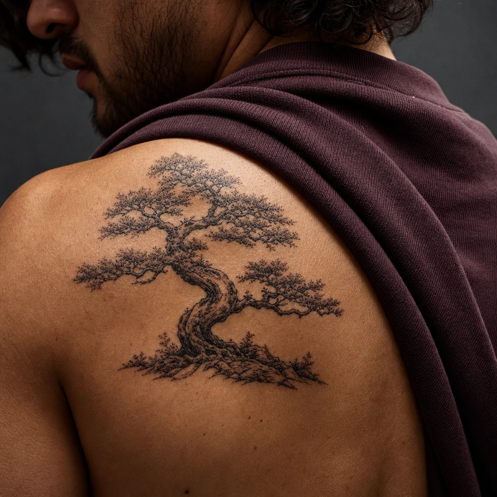 Arbre japonais bonsai