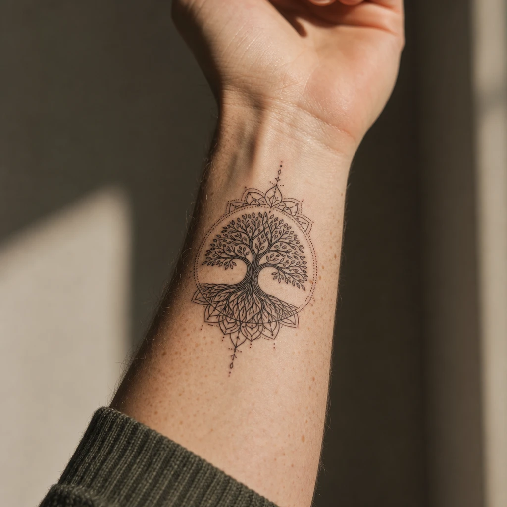 Arbre mandala
