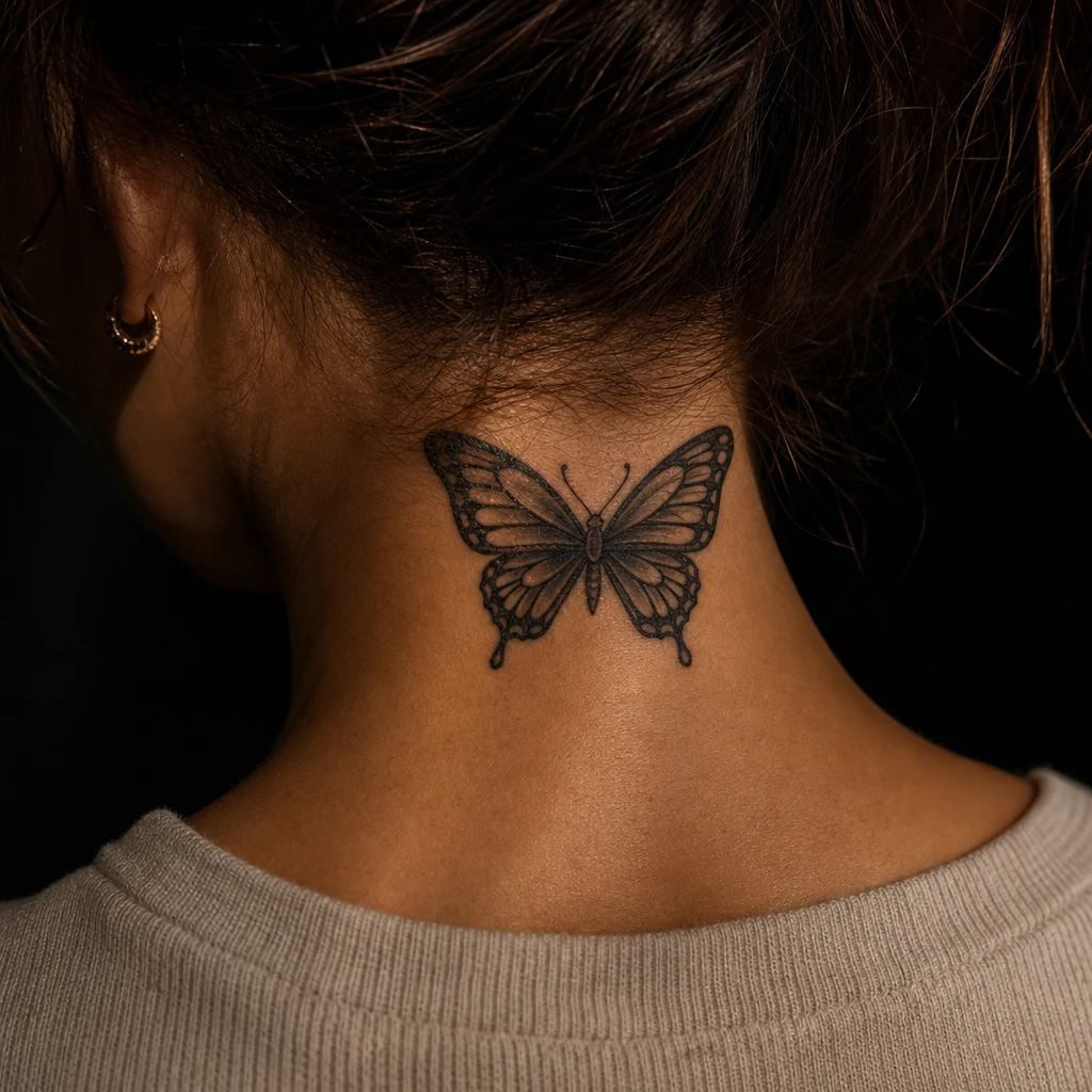 Papillon neo-traditionnel