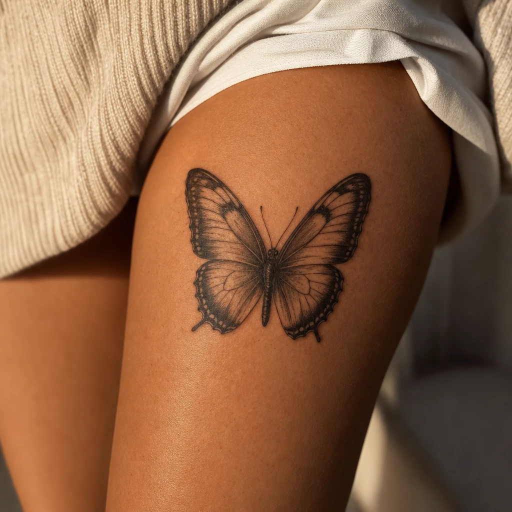Papillon realiste