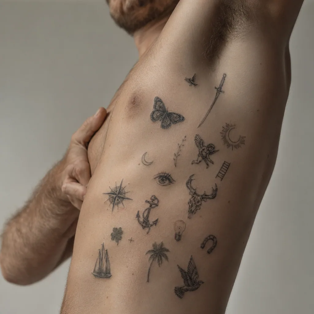 Patchwork petits motifs hommes