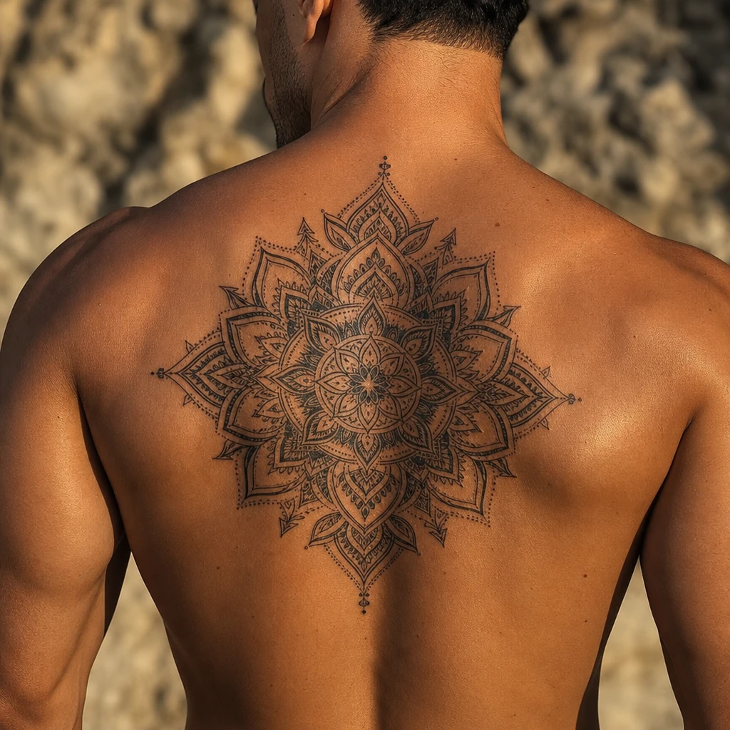 Mandala dorsal central