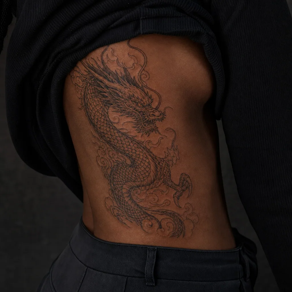 Dragon japonais irezumi