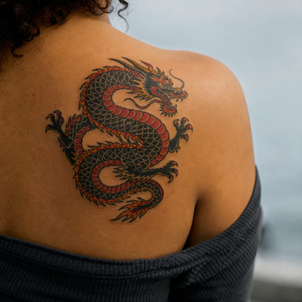 Dragon old school flamboyant