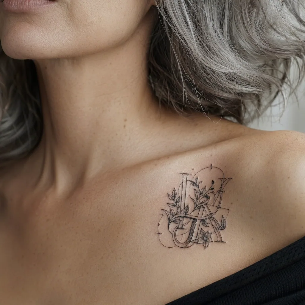 Patchwork initiales flash