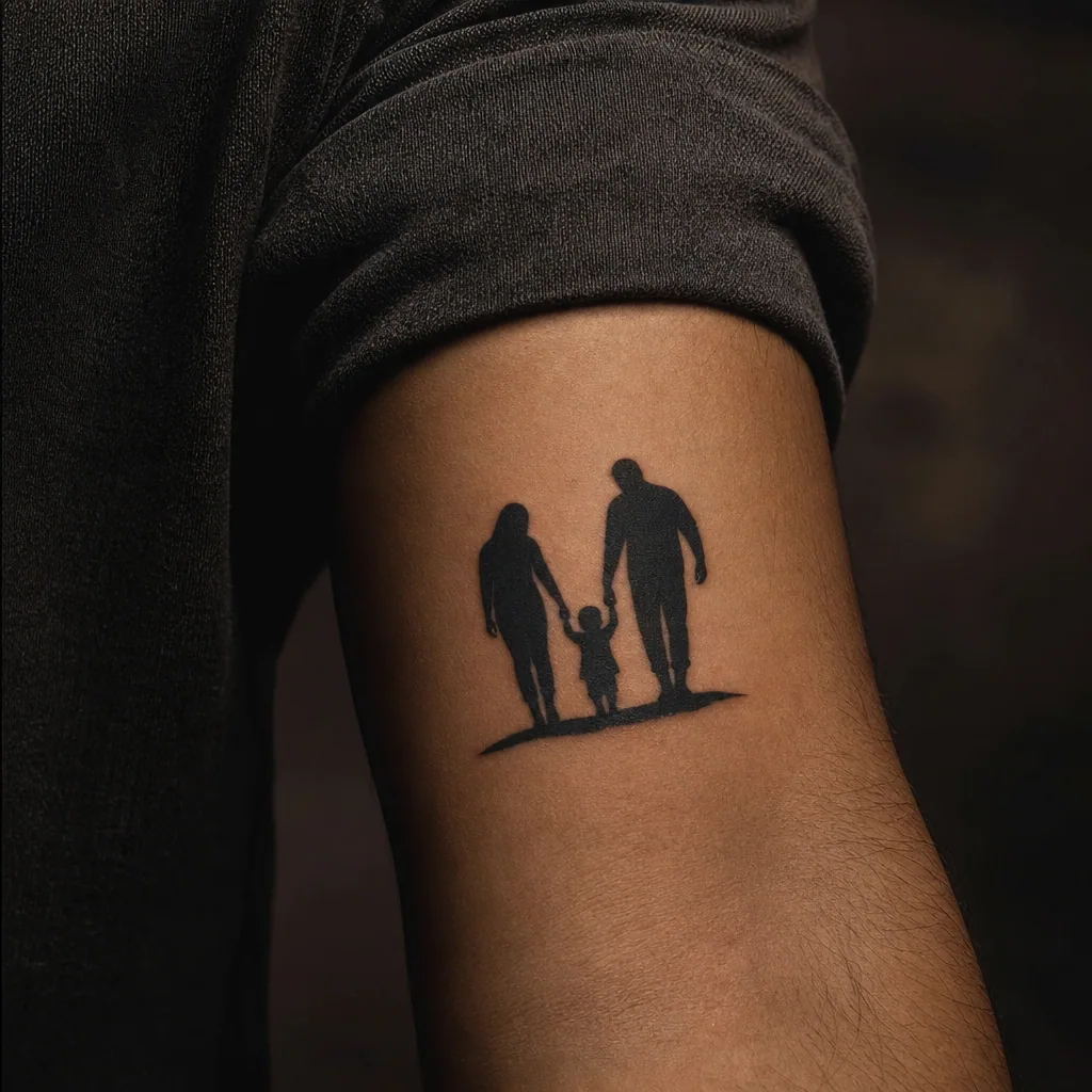 Silhouettes blackwork