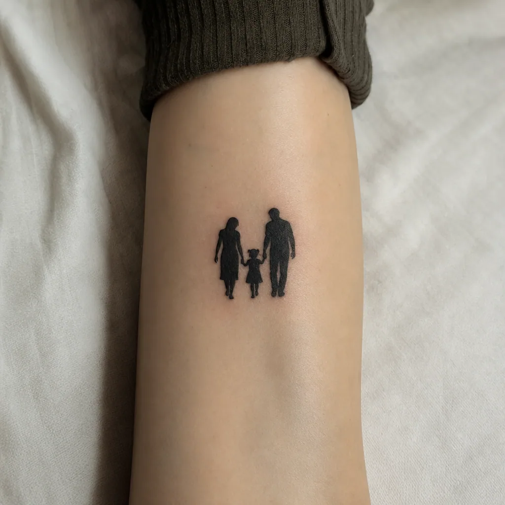 Silhouettes blackwork