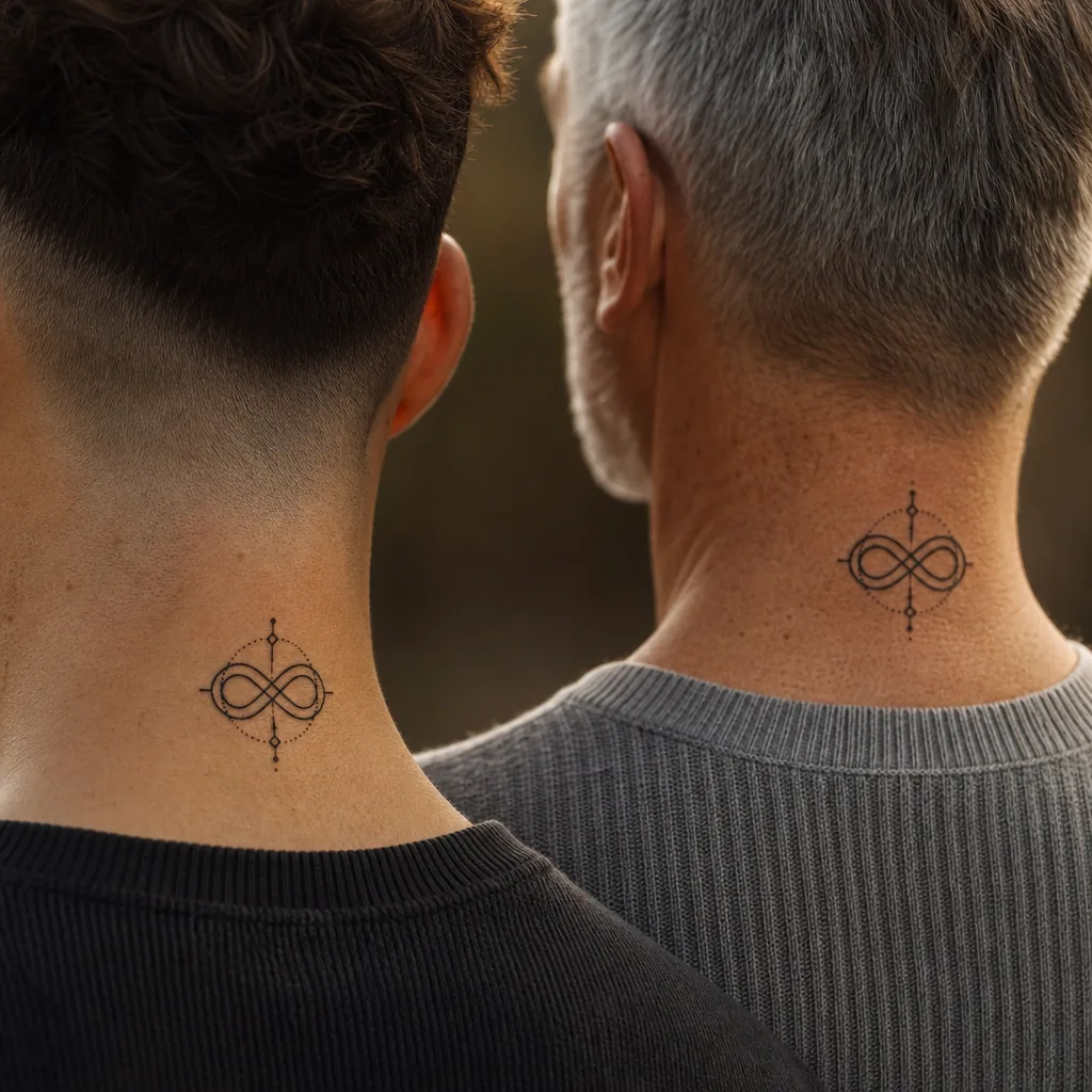 Symbole infini geometrique