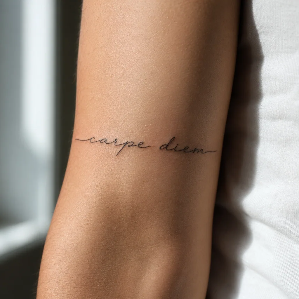 Carpe diem minimaliste