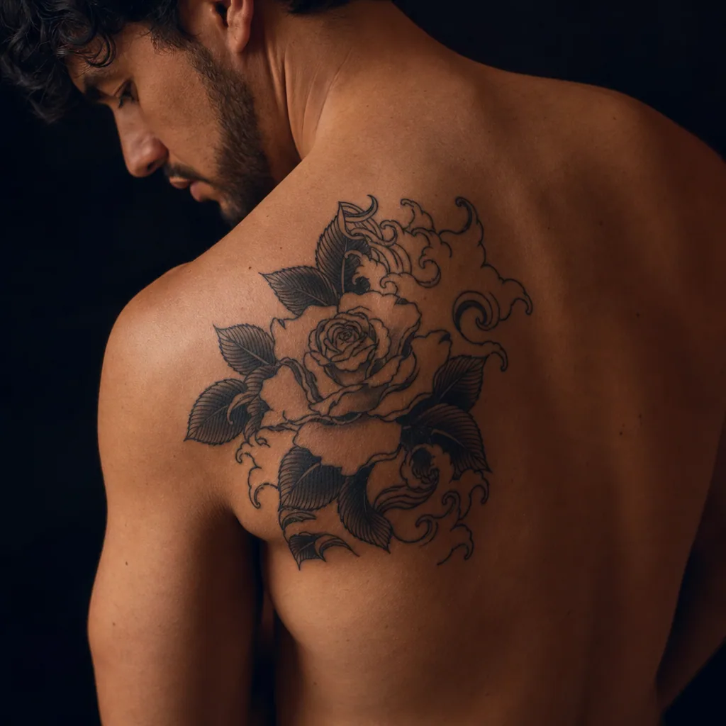 Rose japonaise